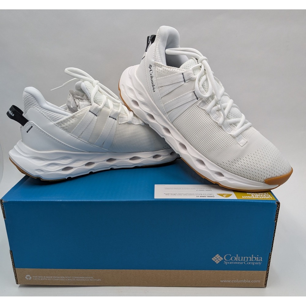 Columbia Terrastride Aro Mens White Sneakers BM7249-100 Size 10